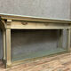 Console Louis XVI en bois laqué et doré vers 1850/1860