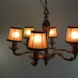 Vintage bronze chandelier