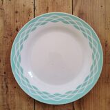 Vintage dessert plates Digoin Lola