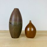 2 Scandinavian ceramic vases 60s