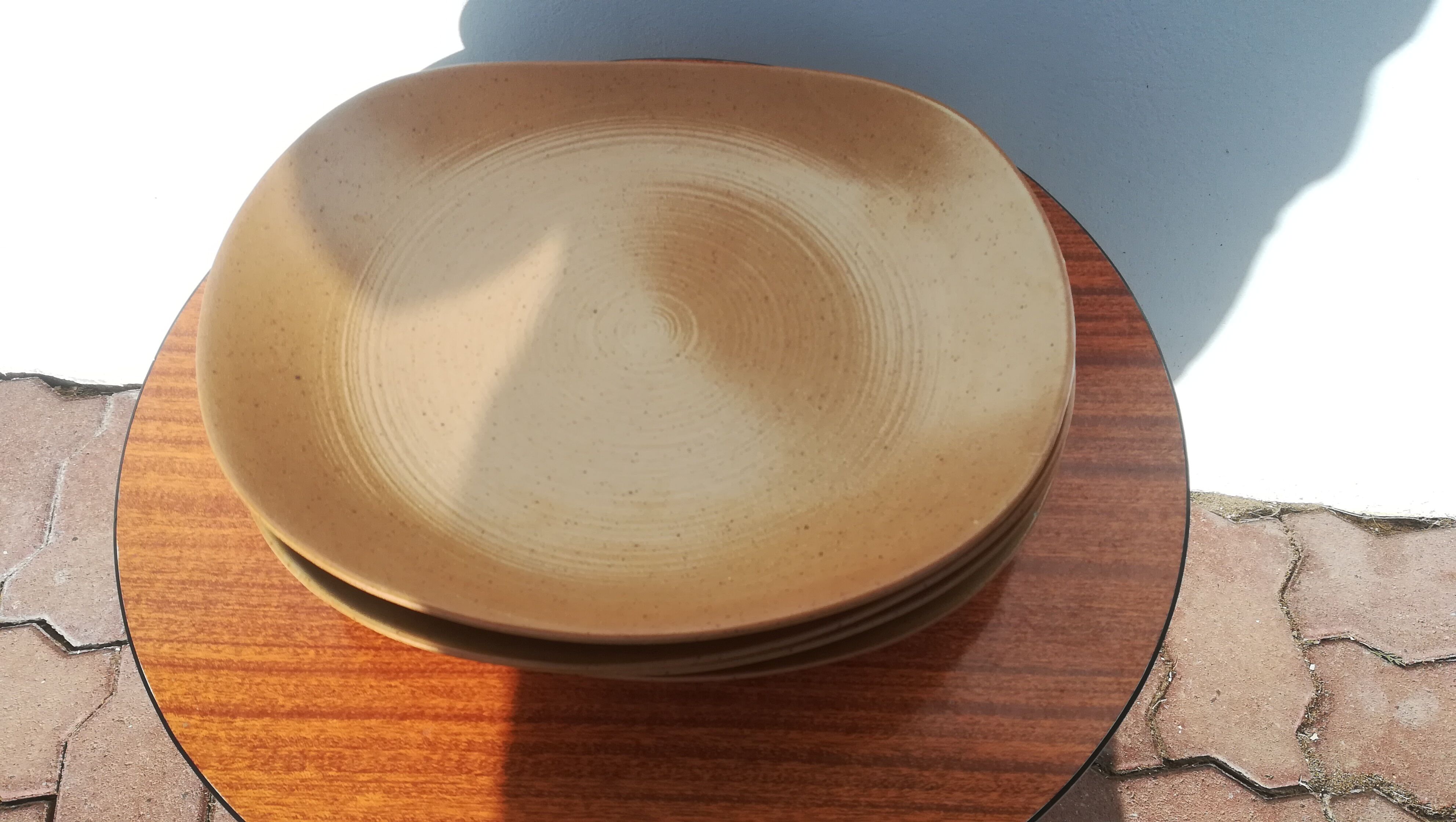 4 plates GNP Grès Village France