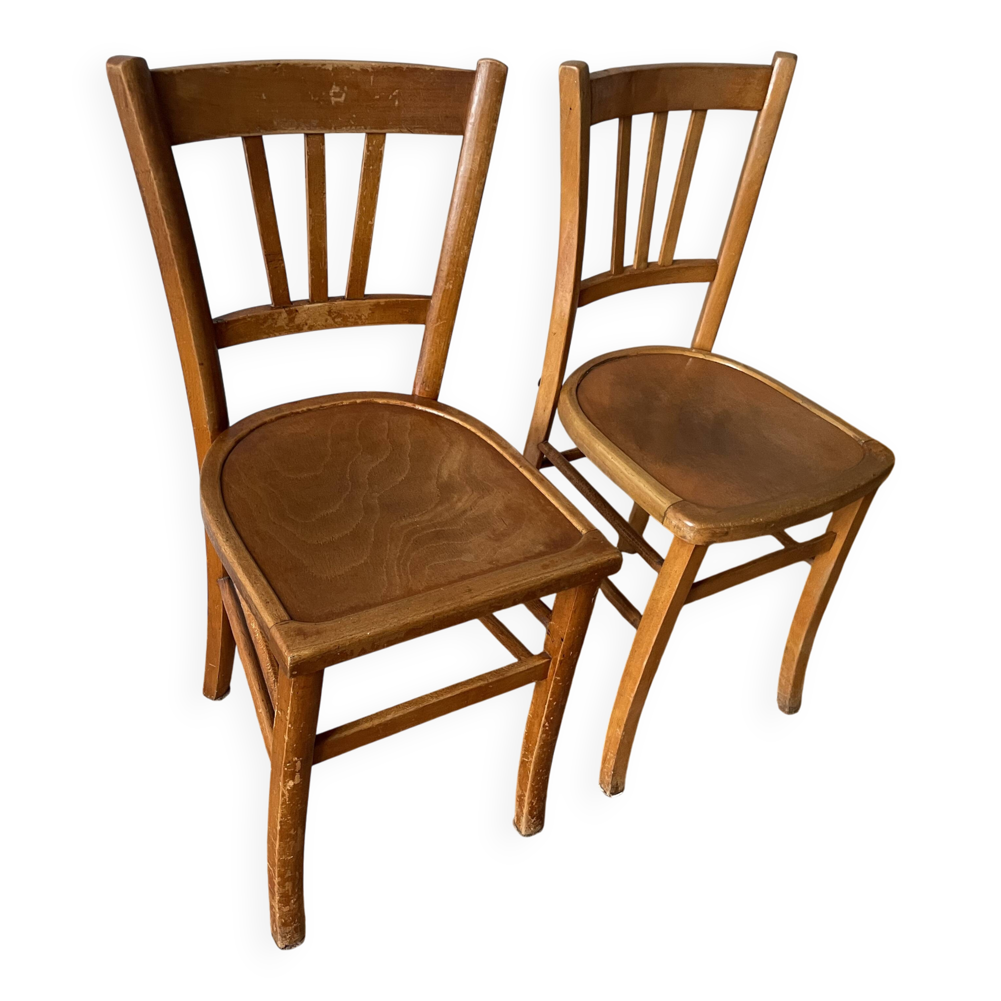 Pair of Luterma bistro chairs from the 1950s