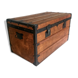 Vintage wooden trunk