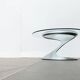 Mid-Century German Space Age side table by Knut Hesterberg for Ronald Schmitt, 1960s