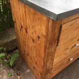 Florist furniture on zinc