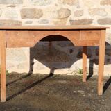 American desk in raw wood 1900