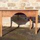 American desk in raw wood 1900