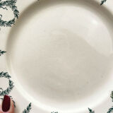 7 plates Terre de fer Longchamp model Villey