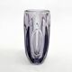 Vase en Verre par Rudolf Schrotter pour Sklo Union, 1950