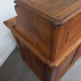 Solid oak shop counter