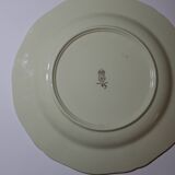 Plat rond Gien Rambouillet cerf