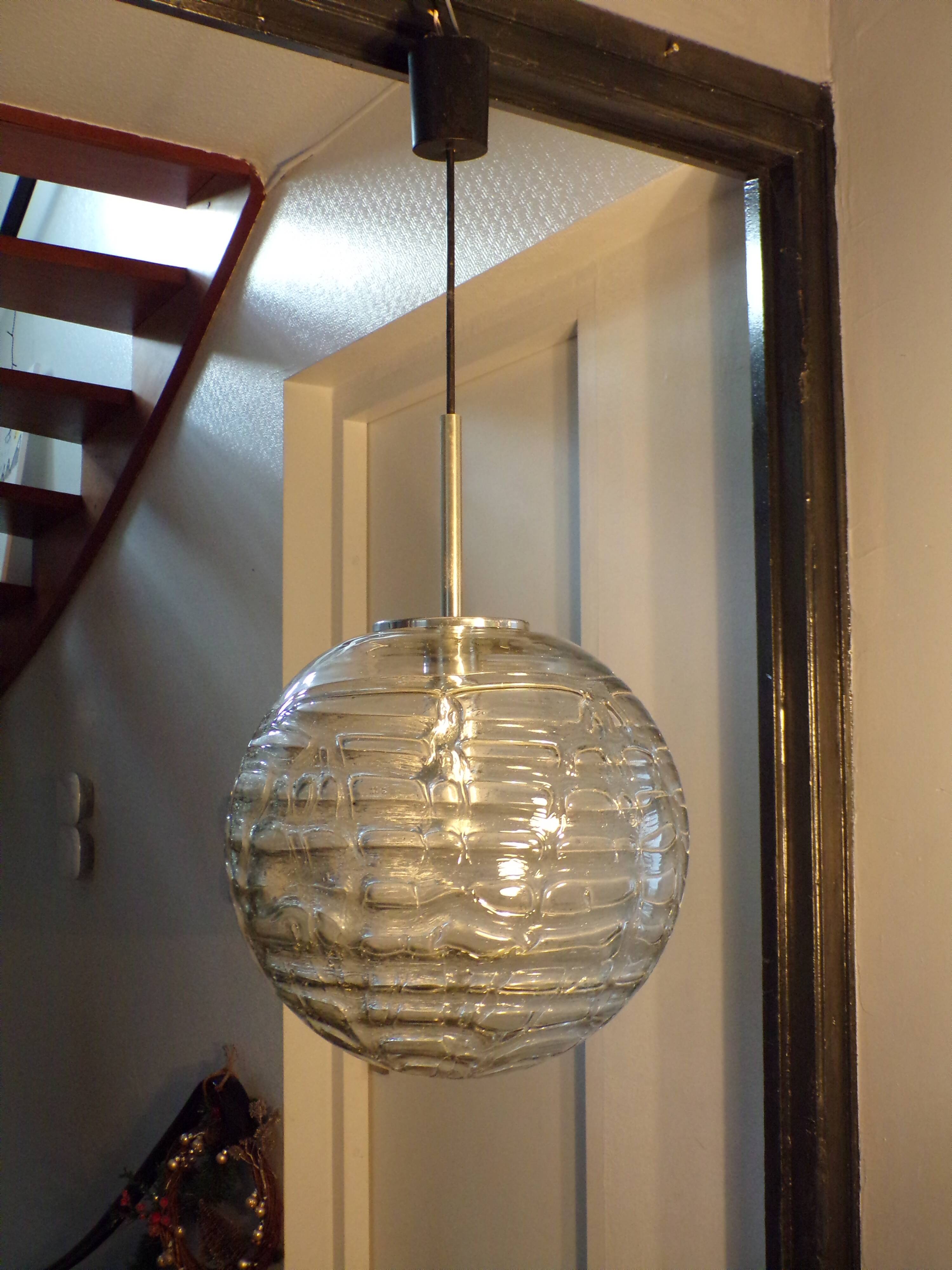 Doria Murano glass ball suspension