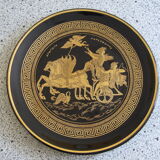 Greek plate decoration gold 24 carats