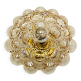 1 of 7 Large Bubble Glass Wall Lamps or Flush Lights by Helena Tynell