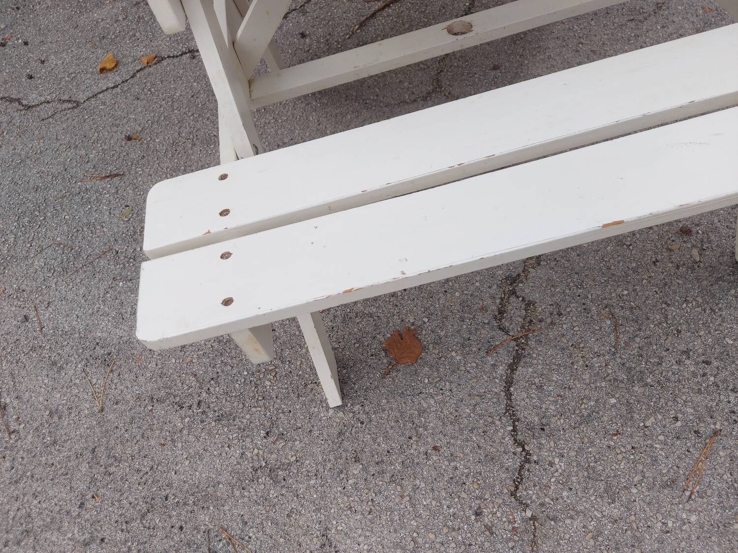 Table de jardin avec bancs pour enfants