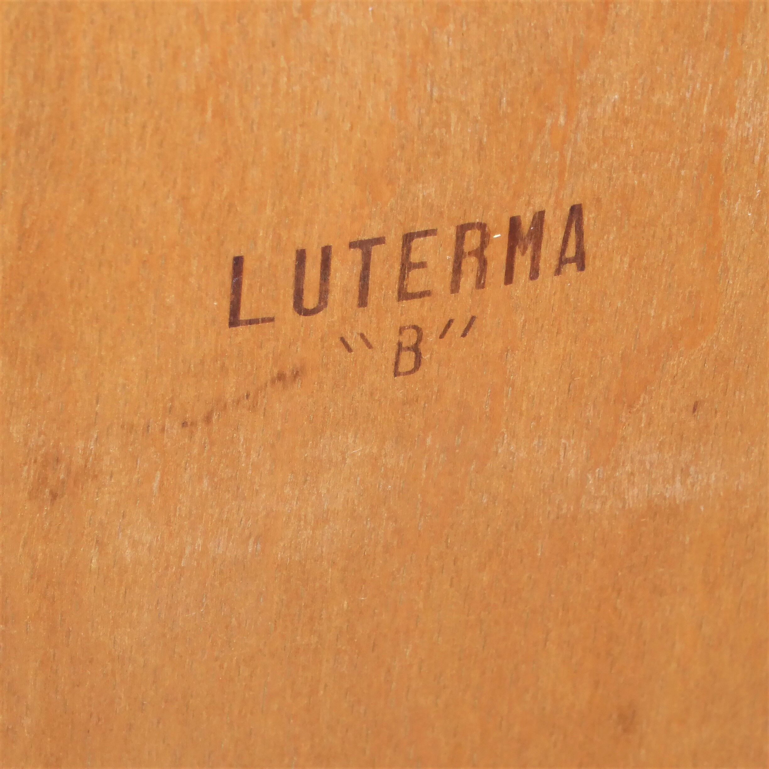 6 Bistro Luterma chairs 1950