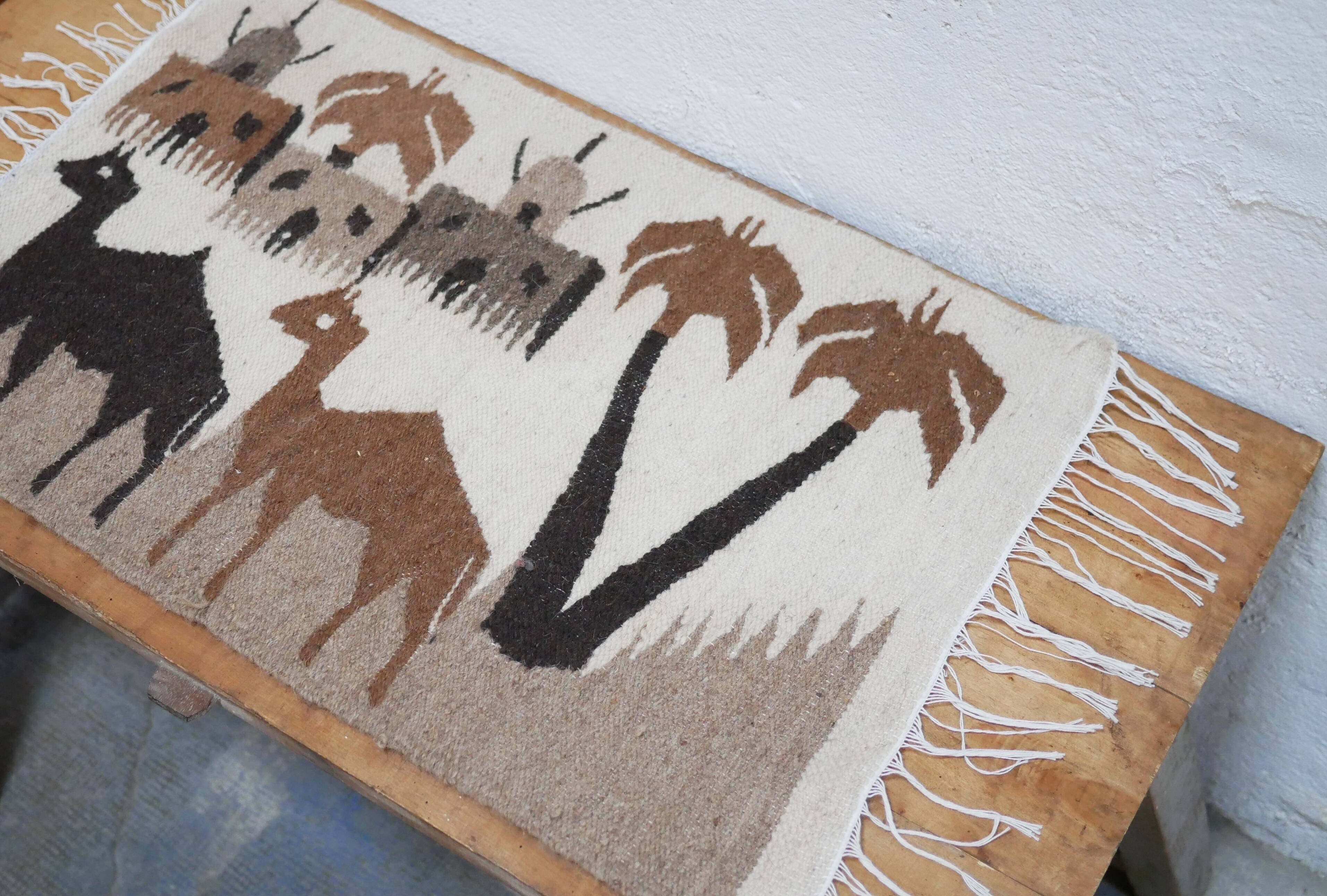 Small vintage carpet