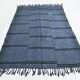 Blue & Black Ethnic Vintage Kilim Rug, 163x237Cm