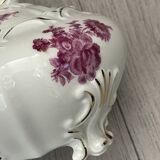 Elegant porcelain soup tureen from Bavaria (Germany), signed AL-KA.