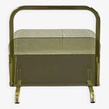 Porte revue en laiton et verre