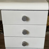 White laqué desk, year 70