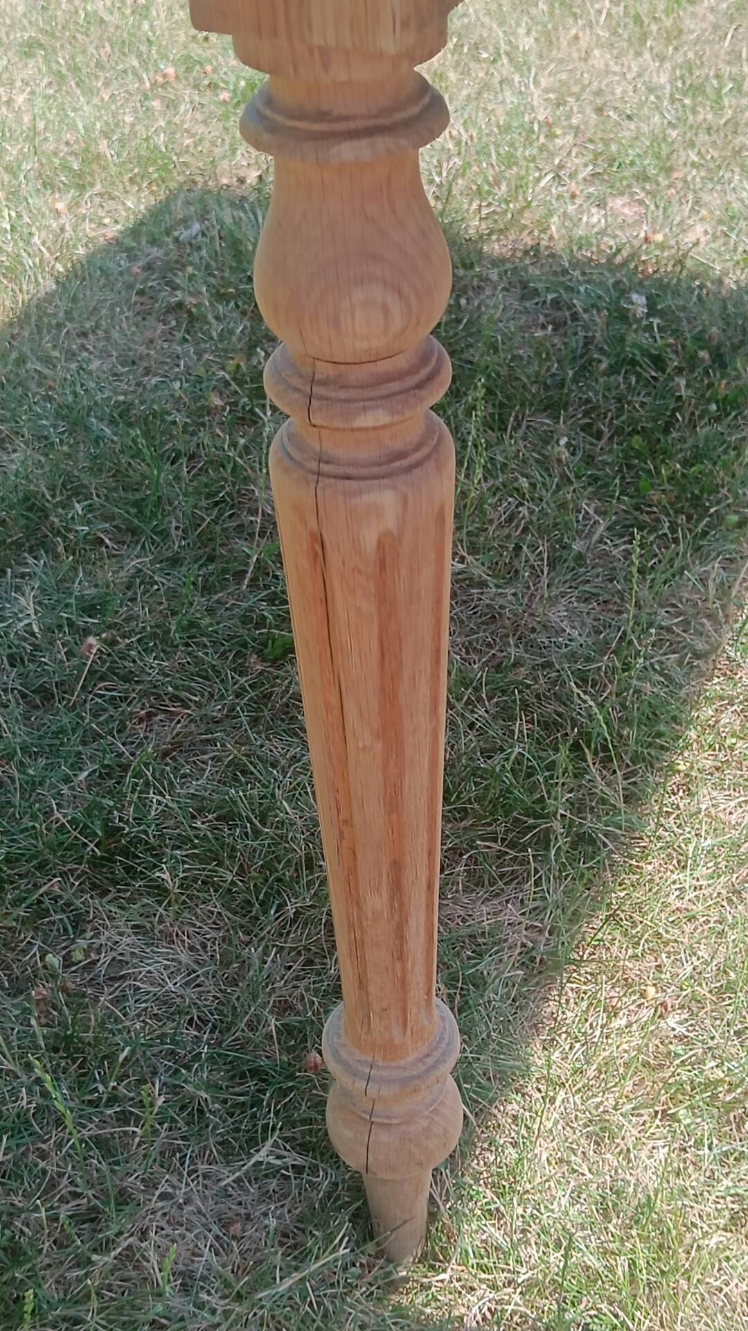 Oak farmhouse table