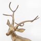 Cerf laiton vintage xxl