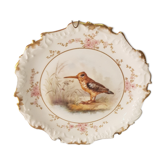 Porcelain plate hunting decoration