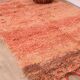 Peach Vintage Moroccan 175 x 246 cm, Berber Wool Rug Handmade, Boho Rug
