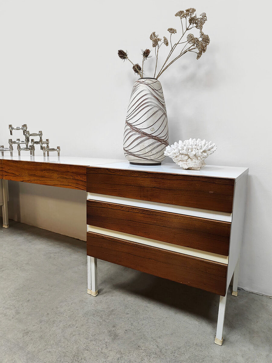 Vintage sideboard cabinet dressing table 'Two tone'