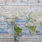 Imprimée en 1900, la Terre et ses climats.