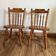 Paire de chaises western