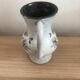 Small stoneware vase with handles and floral motifs Enameled In very good condition