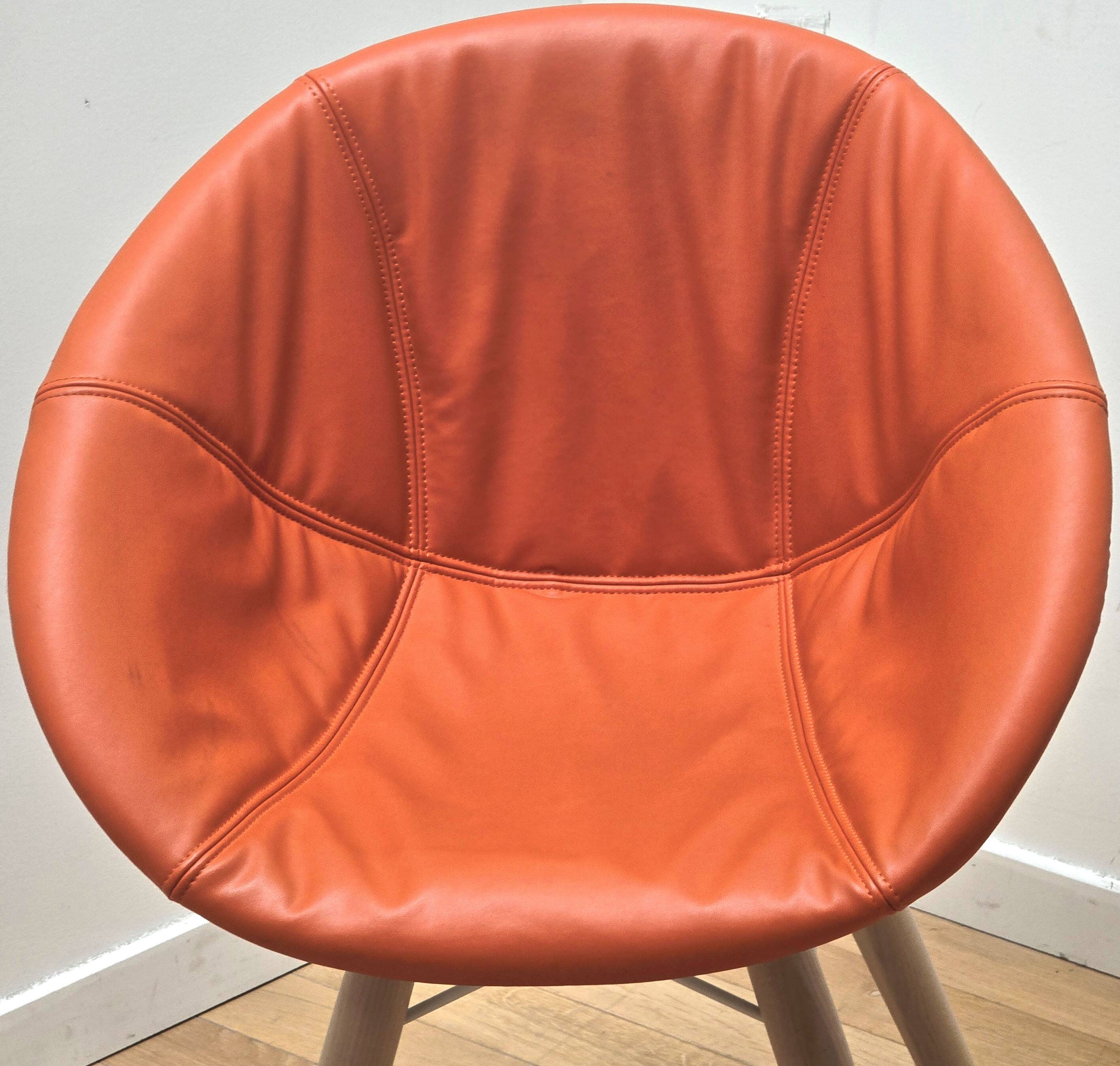 Gliss Wood 904 armchair, Pedrali