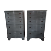 Pair of chests transition style LXV-XVI