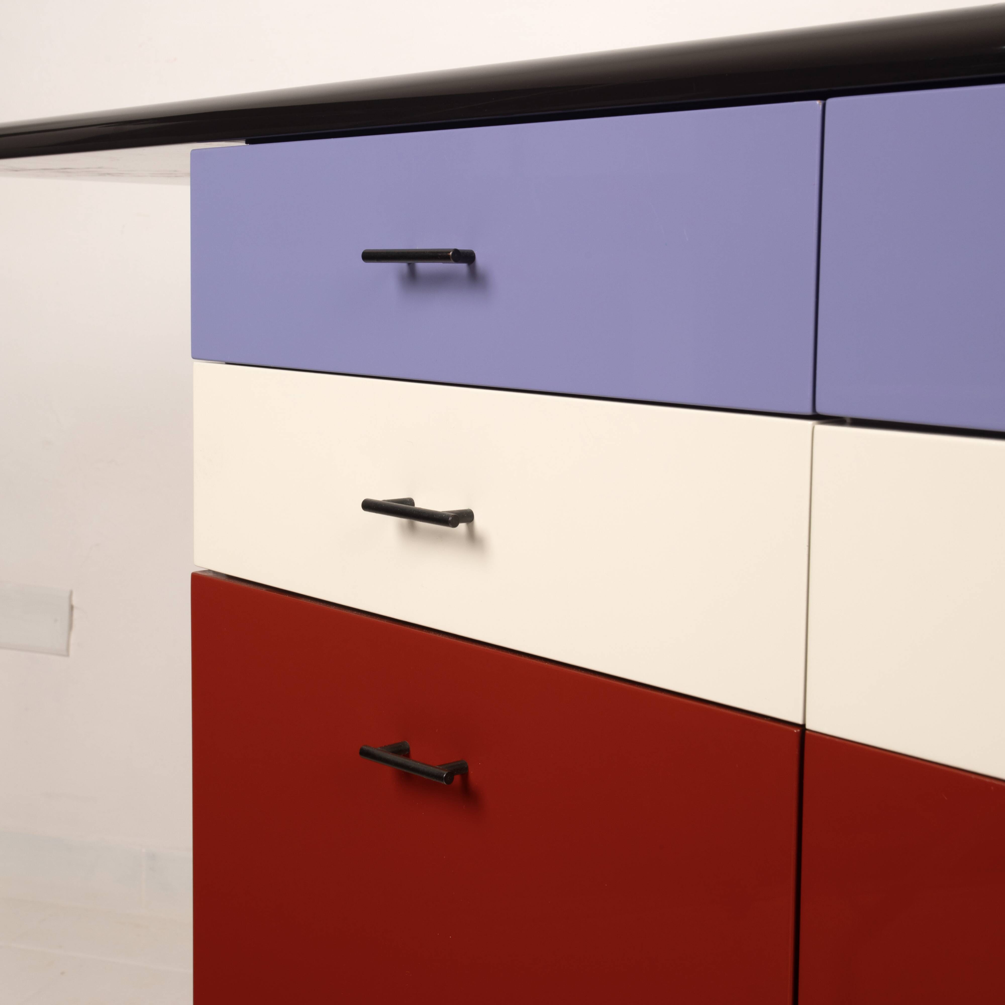 Kinu Sideboard by Motomi Kawakami for Arflex 1980 – Small Version