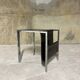 Mid Century Vintage Magazine Holder Side Table