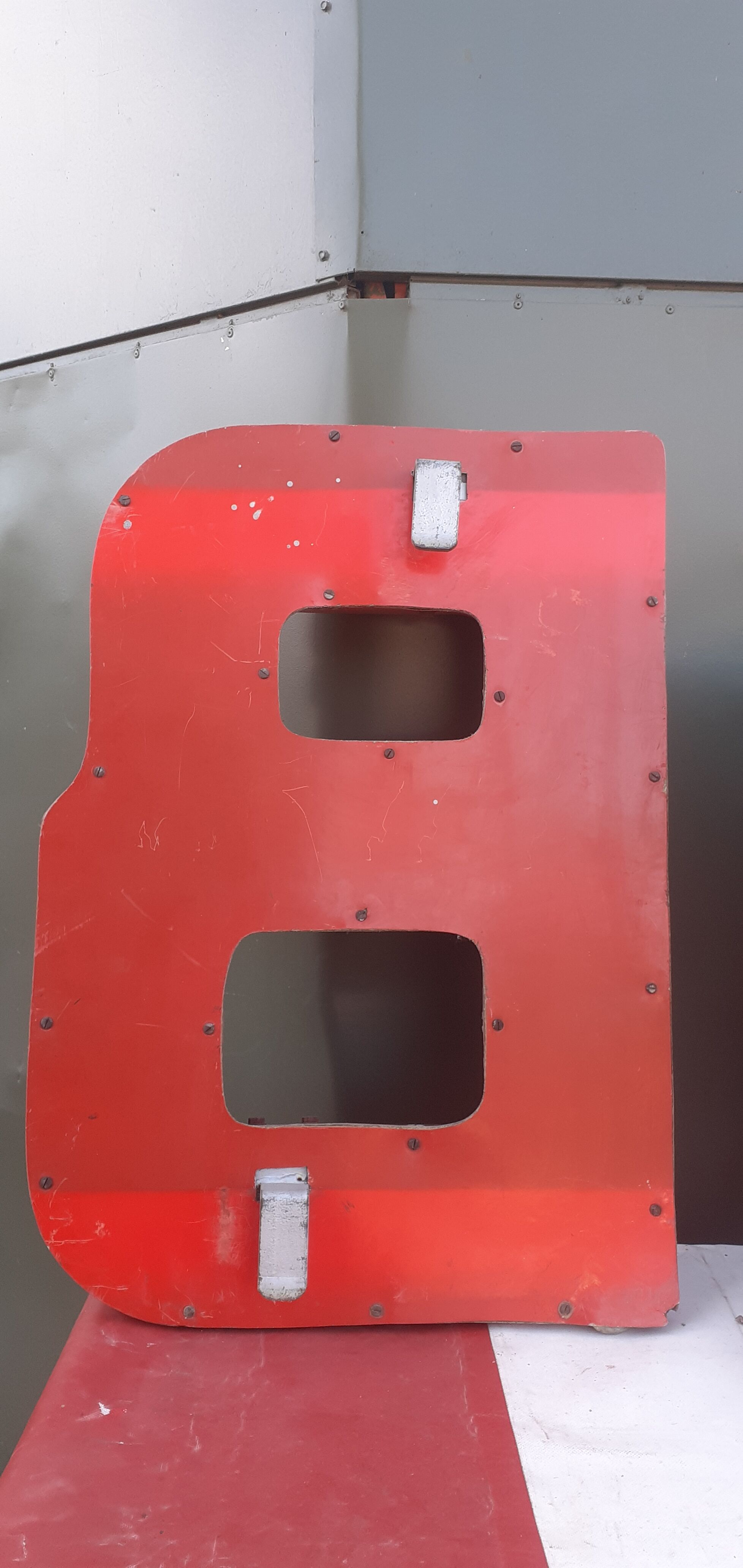 Letter of sign of manège 70s