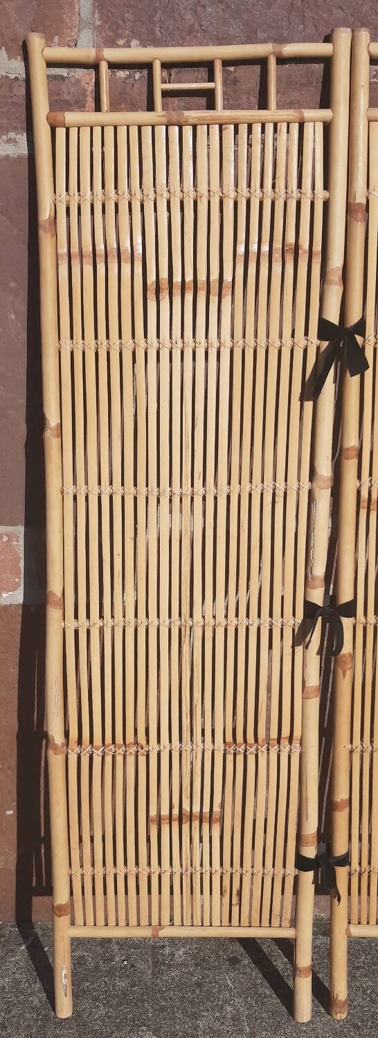 Bamboo screen