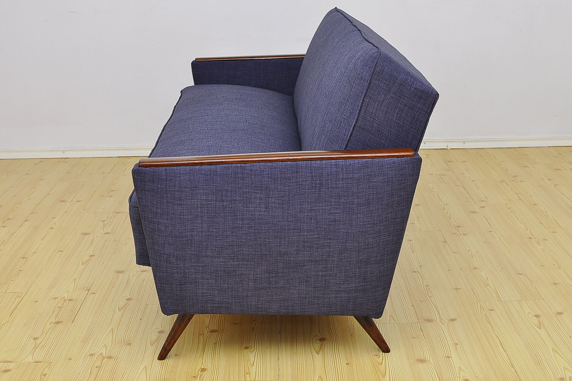 Daybed 3 seat sofa with fold-out function, 1960s