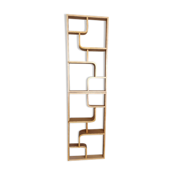 Bent plywood wall, bookcase, flowerbed, Volak by Holesov, 1960s Czechoslova