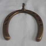 Porte manteau en laiton en forme de fer à cheval