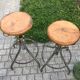 Tabouret d'atelier BAO 1950 vintage