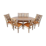 One of a kind custom made dining set, set of 7