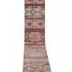Vintage Turkish hallway rug 79x685 cm