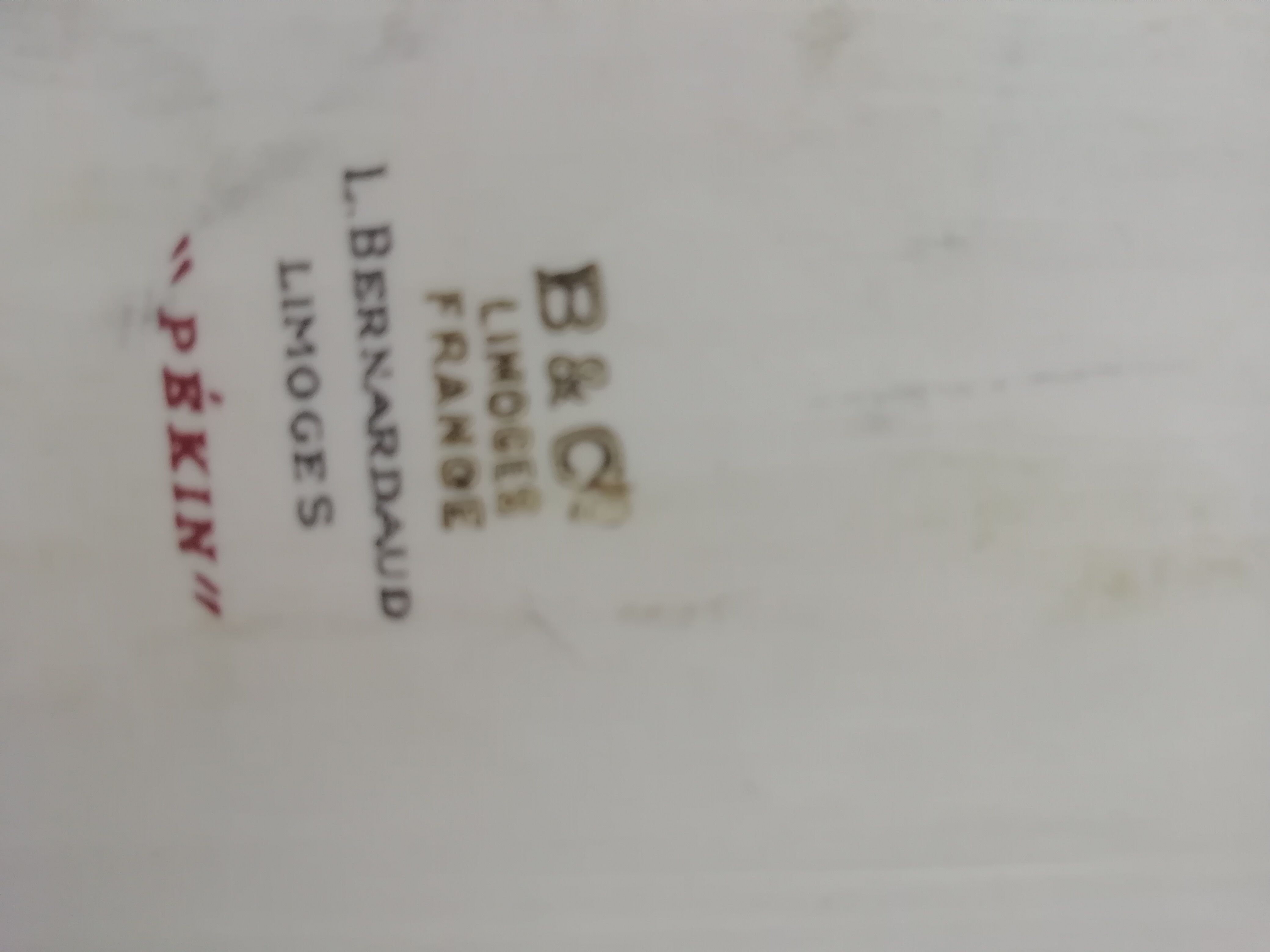 Bernardaud cake dish