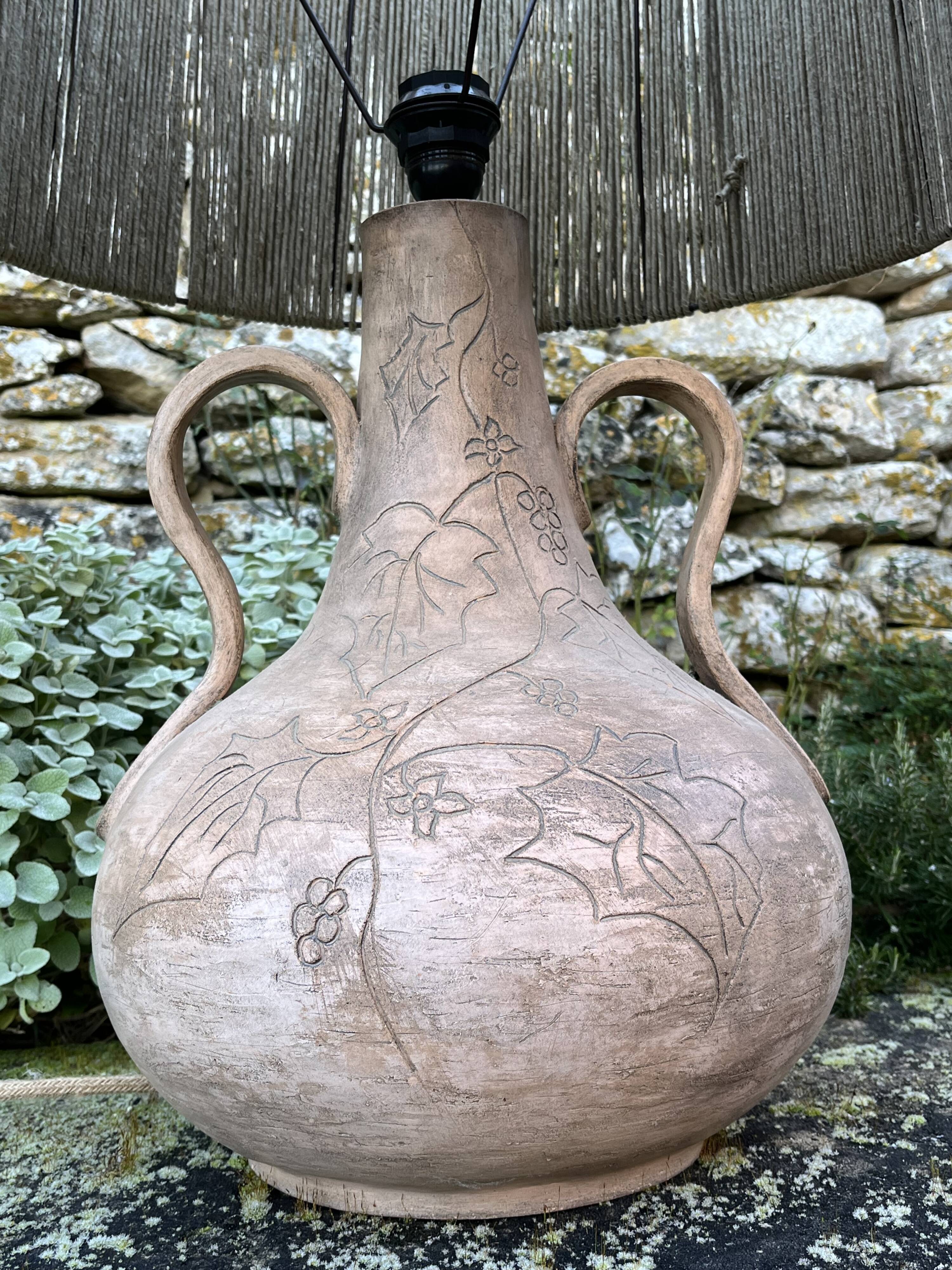 Vintage ceramic lamp