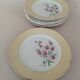 8 assiettes plates K&G Lunéville