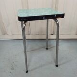 Green Formica stool