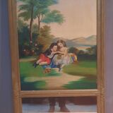 Overmantel mirror